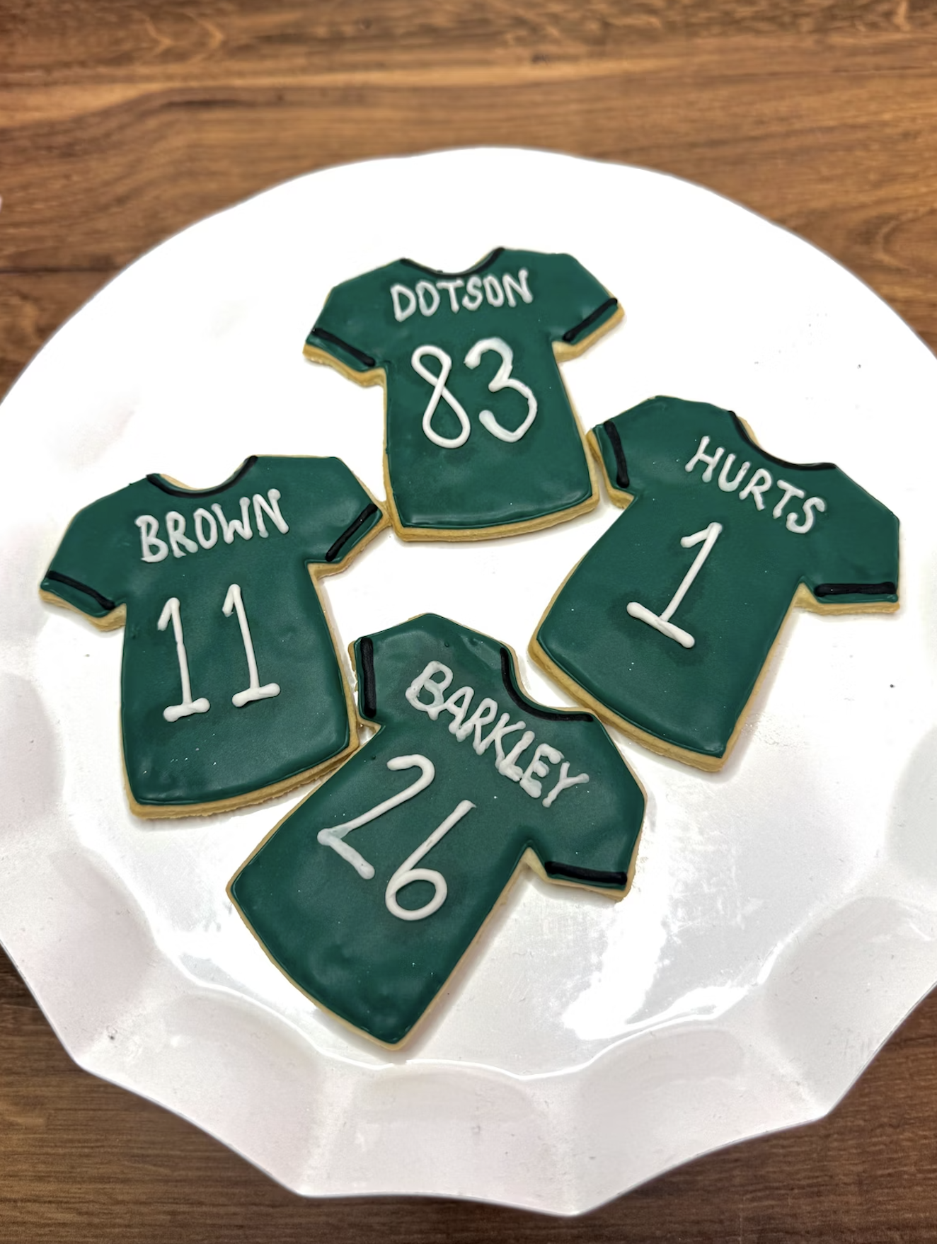 Eagles Cookies from SweetGirlz Bakery in Easton