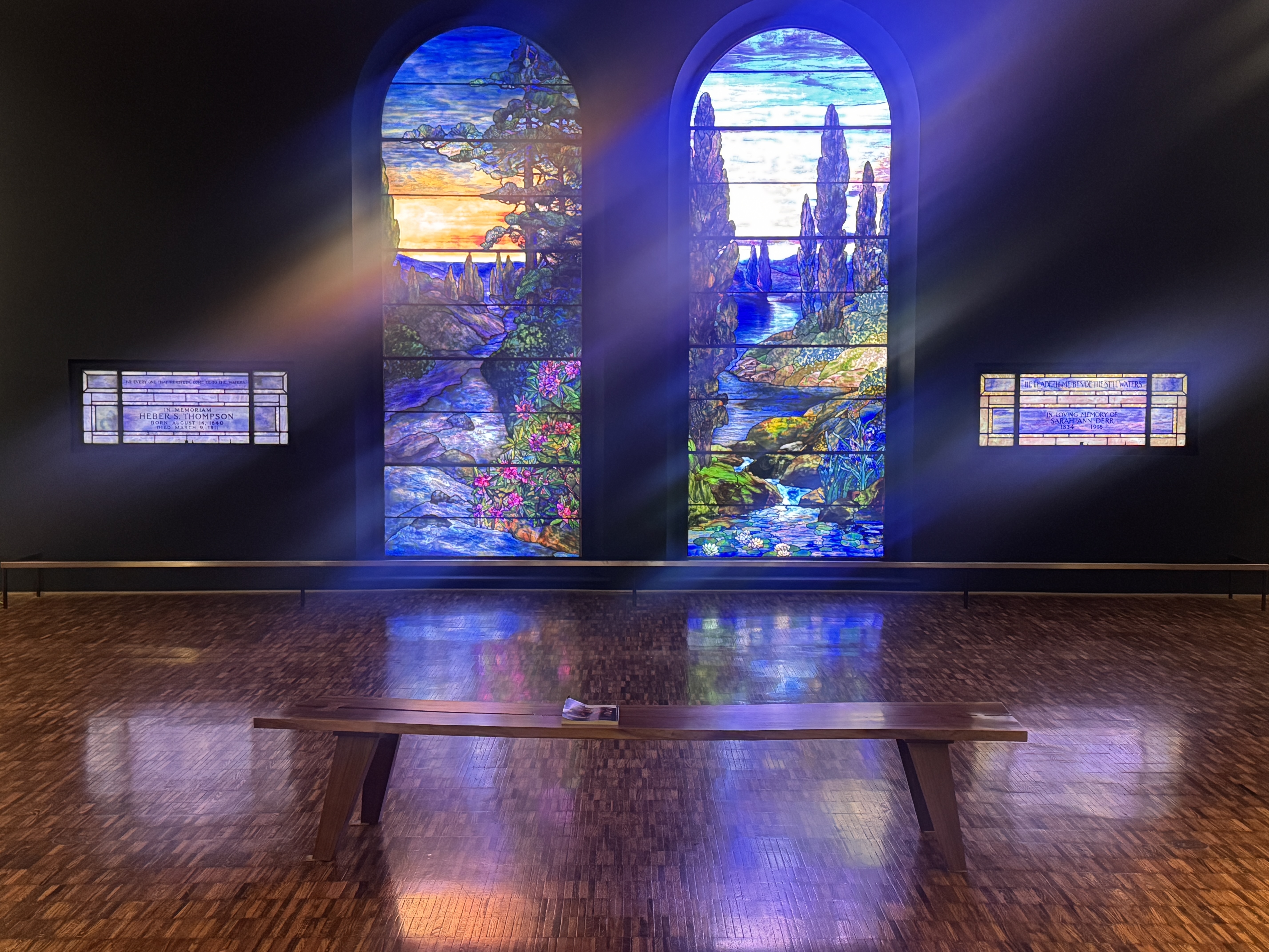 Tiffany Windows at The Allentown Art Museum